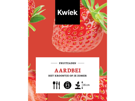Aardbei zaden -  KWIEK Uitdeel zakjes