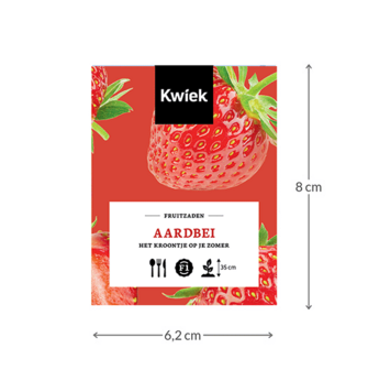 Aardbei zaden -  KWIEK Uitdeel zakjes