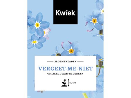 Vergeet-mij-nietje zaden -  KWIEK Uitdeel zakjes
