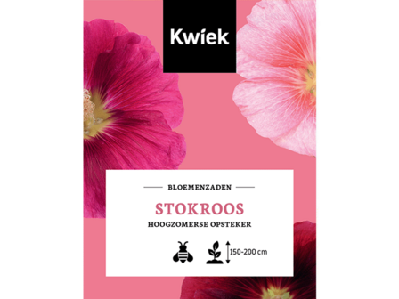 Stokroos zaden -  KWIEK Uitdeel zakjes