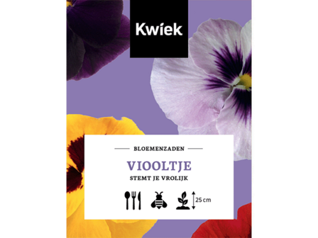 Viool zaden -  KWIEK Uitdeel zakjes