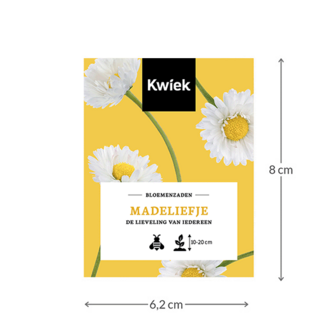 Madelief zaden -  KWIEK Uitdeel zakjes