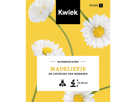 Madelief zaden -  Kwiek Uitdeel zakjes