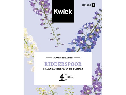 Ridderspoor zaden -  Kwiek Uitdeel zakjes (op = op)
