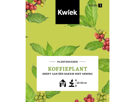 Koffieplant zaden -  Kwiek Uitdeel zakjes (UITVERKOCHT)
