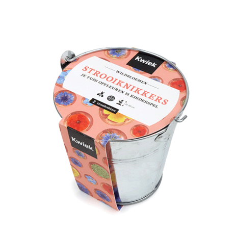 Kwiek StrooiKnikker-pot met 2 zaadbommetjes