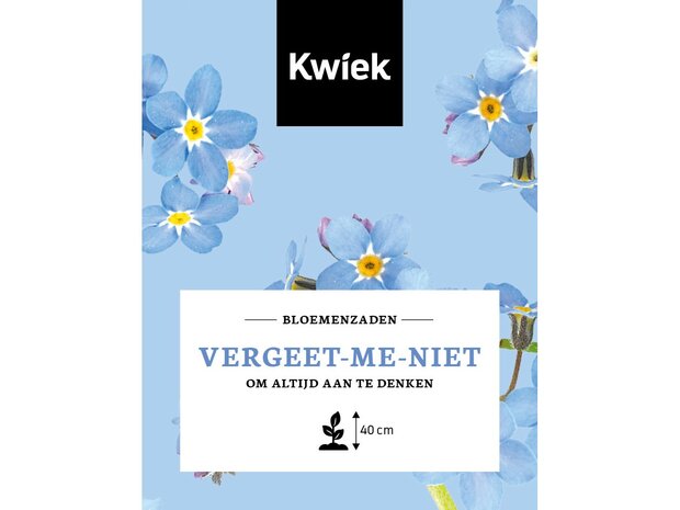 Vergeet-mij-nietje zaden -  KWIEK Uitdeel zakjes