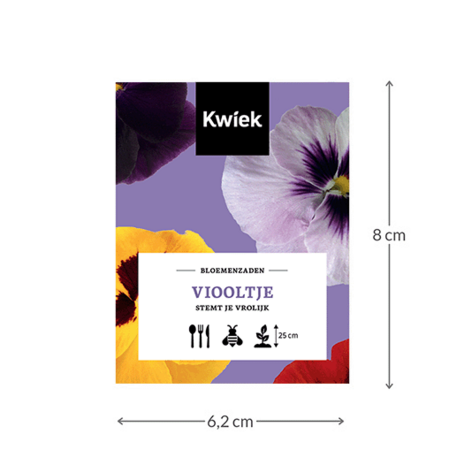 Viool zaden -  KWIEK Uitdeel zakjes
