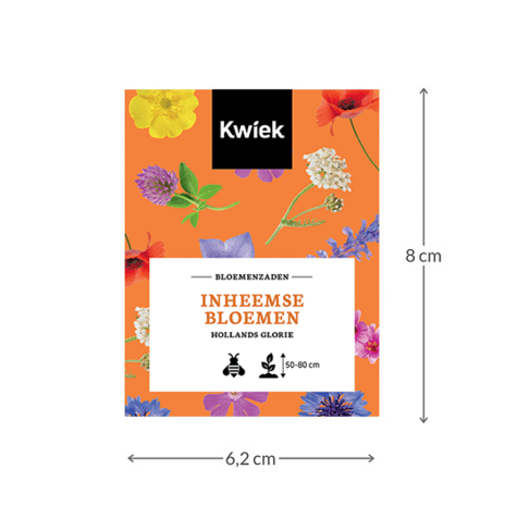 Inheemse bloemenmengsel zaden -  KWIEK Uitdeel zakjes