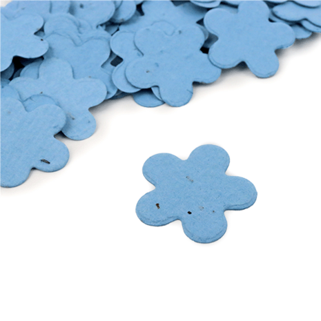 BloemConfetti korenbloemblauw - circa 15 stuks 