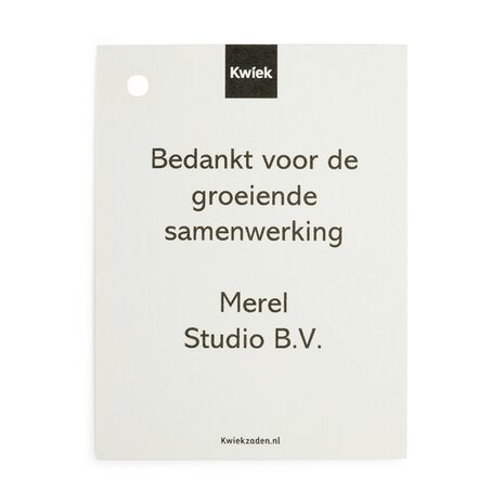 BloeiTas - bedrukking op maat