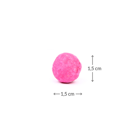 Zaadbommetjes per stuk - rood/roze