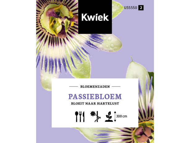 Passiebloem zaden -  Kwiek Uitdeel zakjes (UITVERKOCHT)